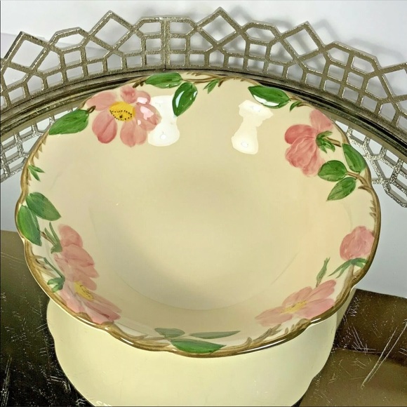 Franciscan Desert Rose 9" Vegetable Serving Bowl Vintage California #N20 - Picture 2 of 8